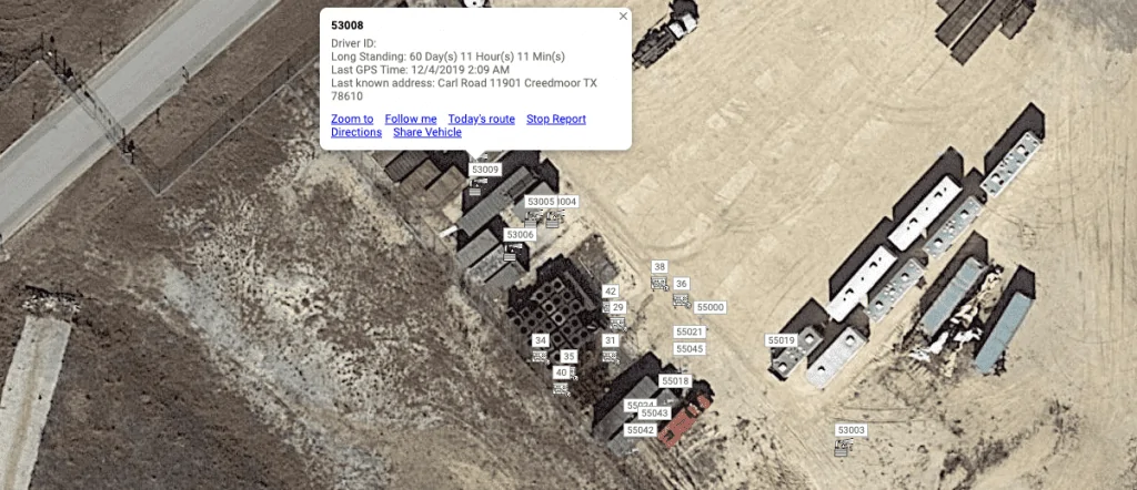 construction equipment tracking